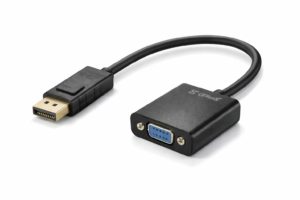 DisplayPort to VGA Converter Cable | DP Male to VGA Female Adapter | Full HD 1080p Support for PC, Laptop, Monitor